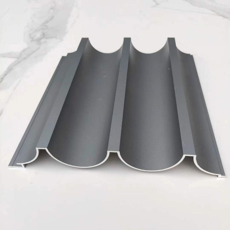 Building fence aluminum fluted panel metal corrugated panel ripple sheet decorative material