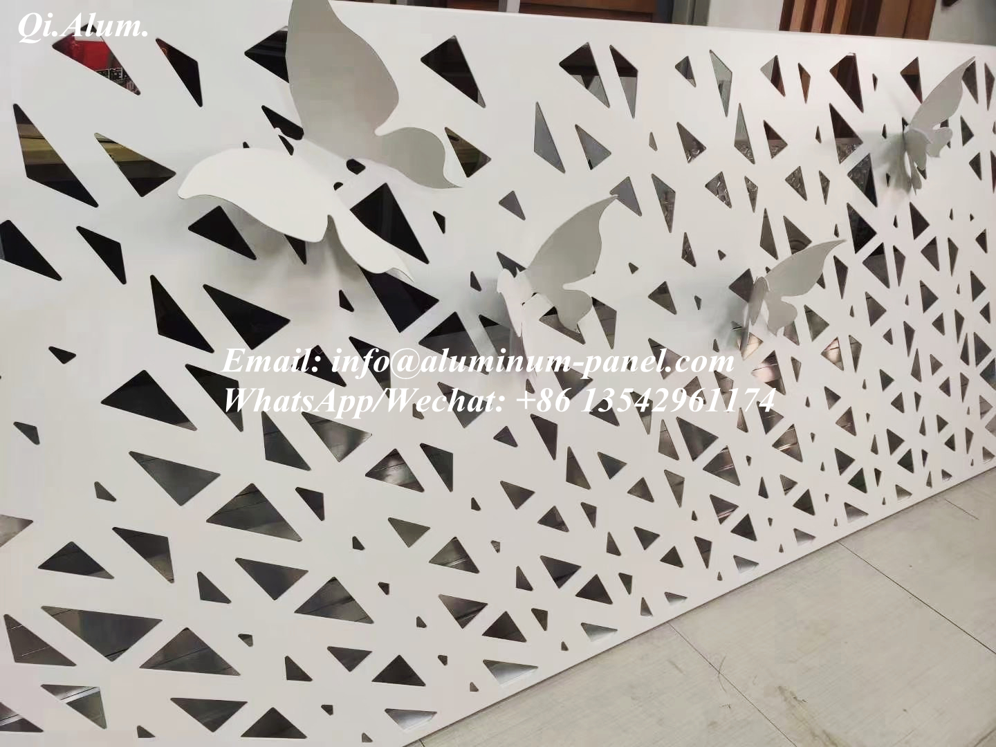 facade wall panel Aluminium Corrugated Decoration metal sheet