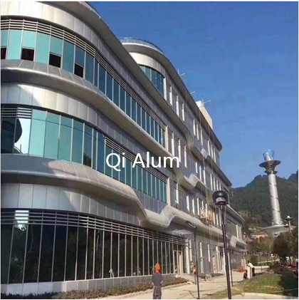Characteristic of 3003 alloy curved aluminum balcony cover