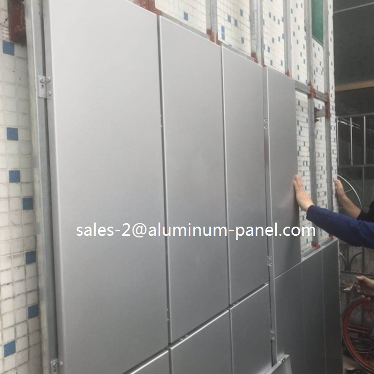 Main construction technology of aluminum sheet curtain wall