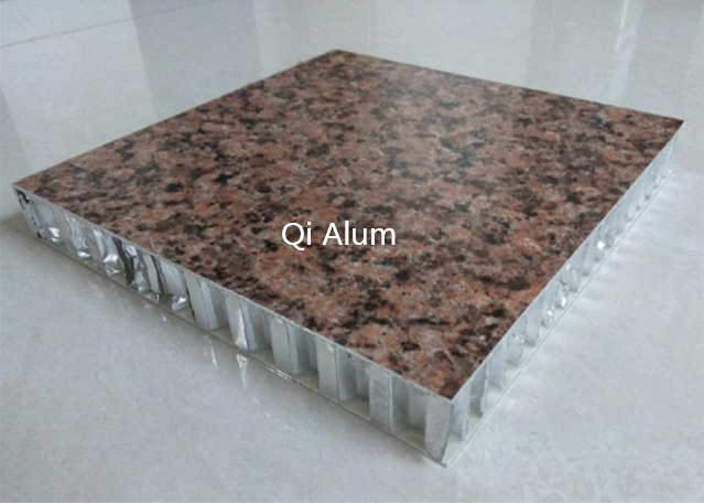 Different surface treatments aluminum skin honeycomb panels