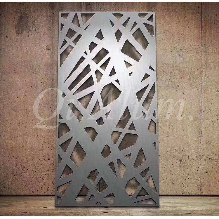 CNC Cutting Aluminum Partition Decorative Wall Divider Panels